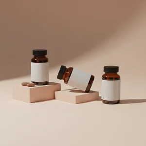 Wellness Supplement Bottles