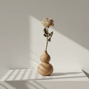 Minimalist Dried Flower Vase