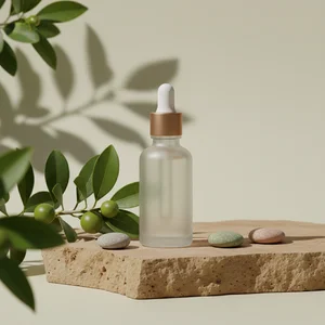Natural serum on tranquil stones
