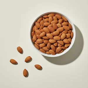 Healthy almonds snack