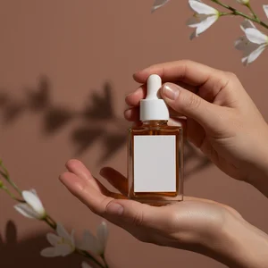 Elegant natural skincare elixir