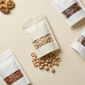 Natural snacks in pouches