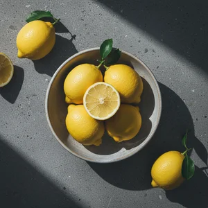 Fresh Lemons & Water