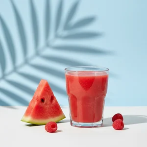 Refreshing watermelon smoothie