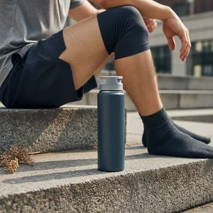 Hydration bottle lifestyle scene