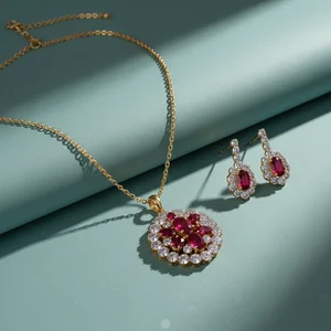 Statement Gold Jewelry Set