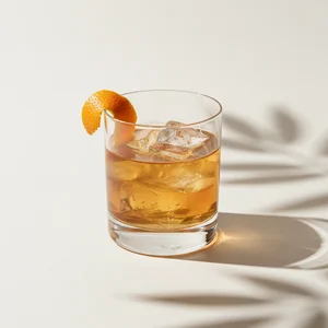 Dramatic Old Fashioned Cocktail