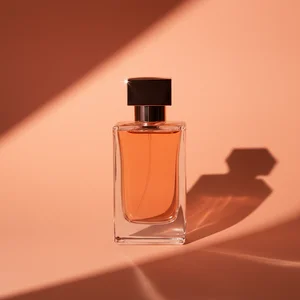 Warm Perfume Bottle Glow