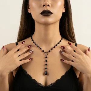 Gothic chic jewelry showcase