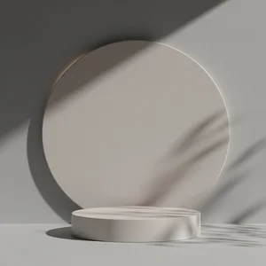 Minimalist display pedestal