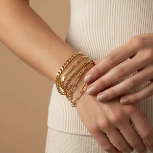 Boho-chic beaded bracelets