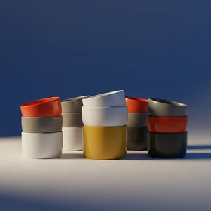 Bold geometric container display