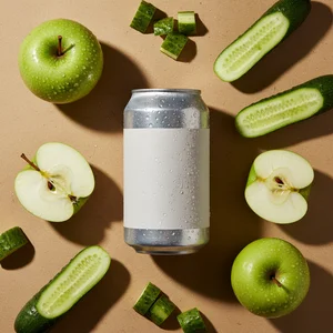 Refreshing green drink