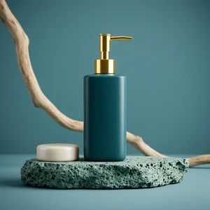 Natural spa product on stone