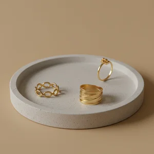 Elegant gold hoop earrings