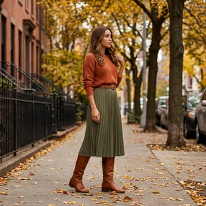 Autumn street style fashion look