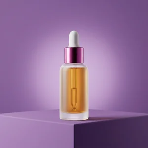 Modern dropper on purple platform