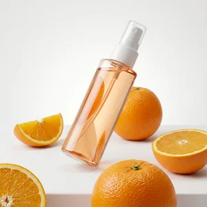 Fresh citrus skincare glow