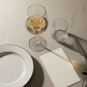 Elegant dining table setting