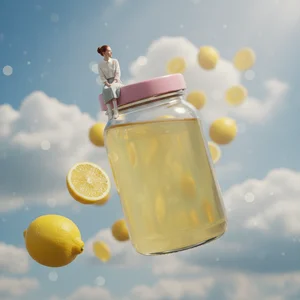 Zesty Lemon Perfume Splash