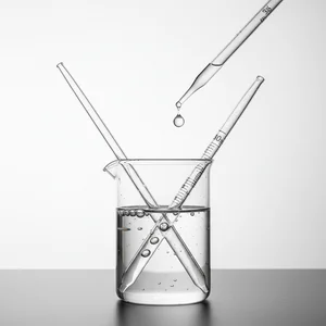 Scientific liquid dropper scene