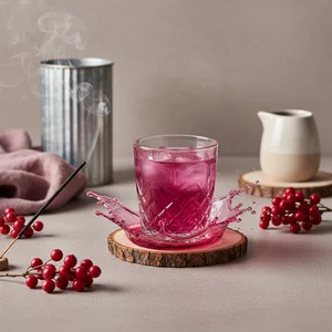 Vibrant Festive Berry Cocktail