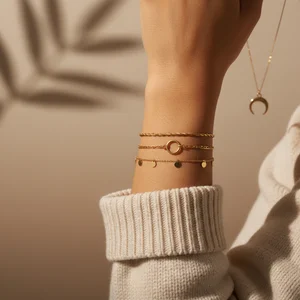 Minimalist Gold Bracelet Accent