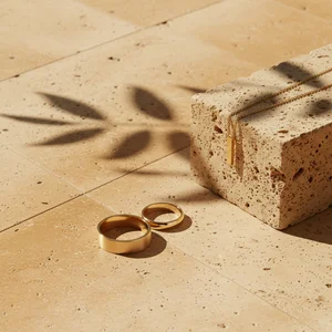 Artisanal gold jewelry