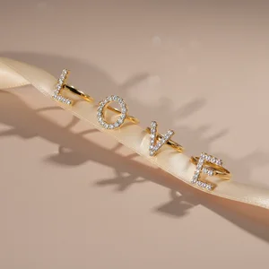 Elegant rings on silk