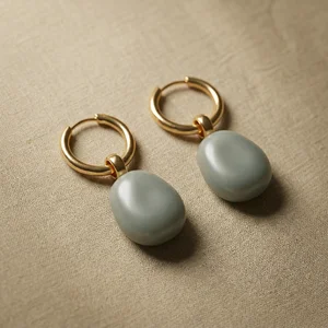 Elegant Stone Drop Earrings