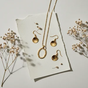 Boho Gold Jewellery Display