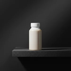 Sleek Huel protein shake bottle
