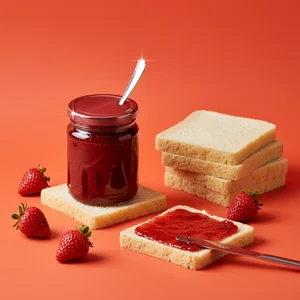 Cozy breakfast spread