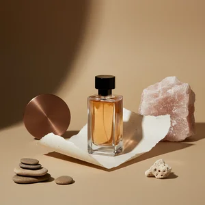 Rustic perfume display