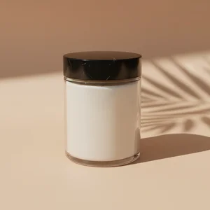 Minimalist Amber Jar Beauty