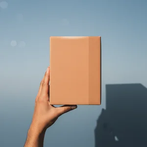 Product Packaging Against Blue Sky