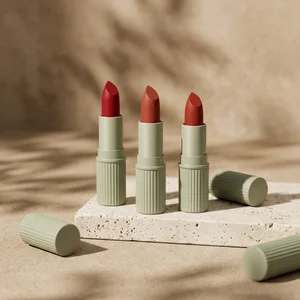 Natural stone lipstick display