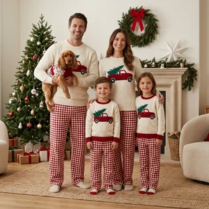 Matching family Christmas pajamas