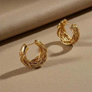 Delicate Gold Drop Earrings