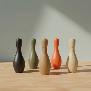 Abstract Wooden Figurines Decor