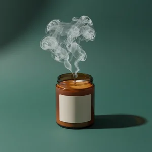 Mystical scented candle