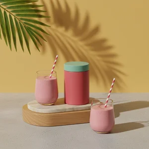 Tropical protein smoothies