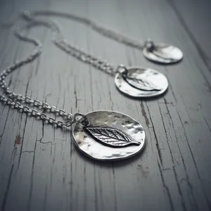 Delicate Silver Pendants