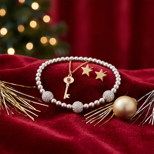 Christmas Jewelry product photography backgrounds