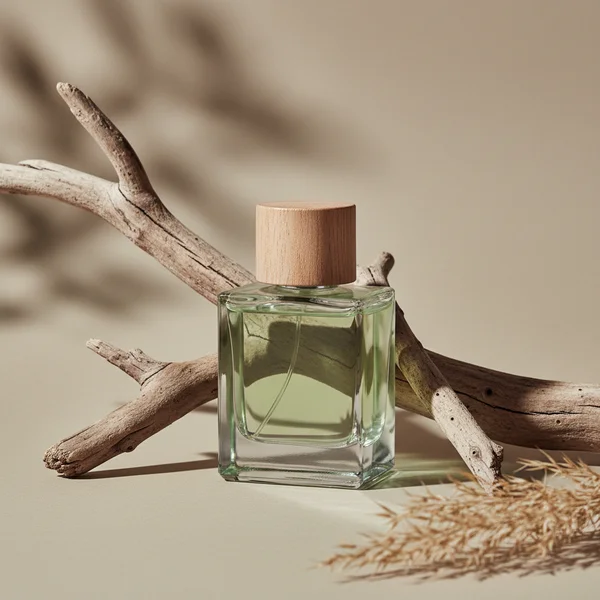 Rustic Perfume on Driftwood