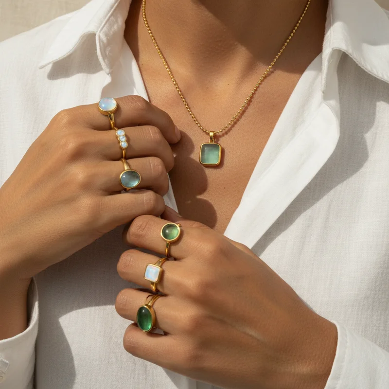 Elegant turquoise jewelry