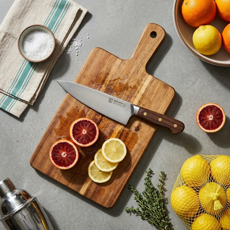 Fresh citrus & herbs on board