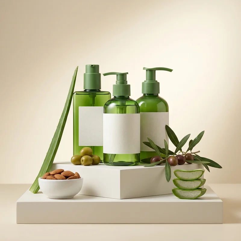 Botanical Skincare Bottles
