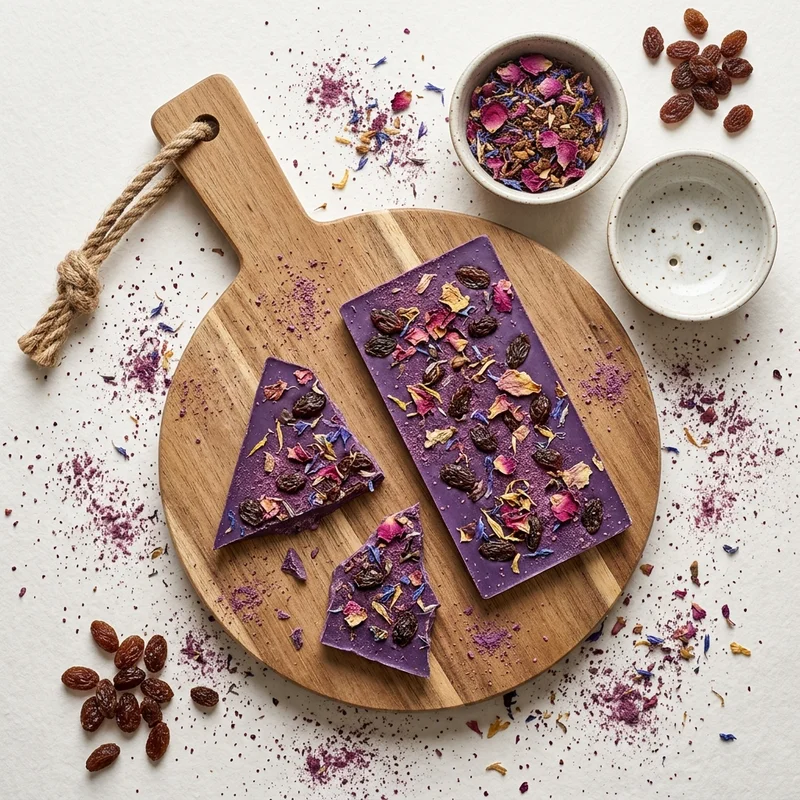 Artisan berry dessert