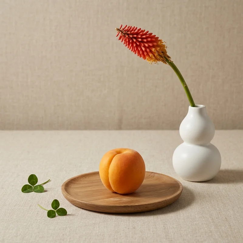 Minimalist floral arrangement